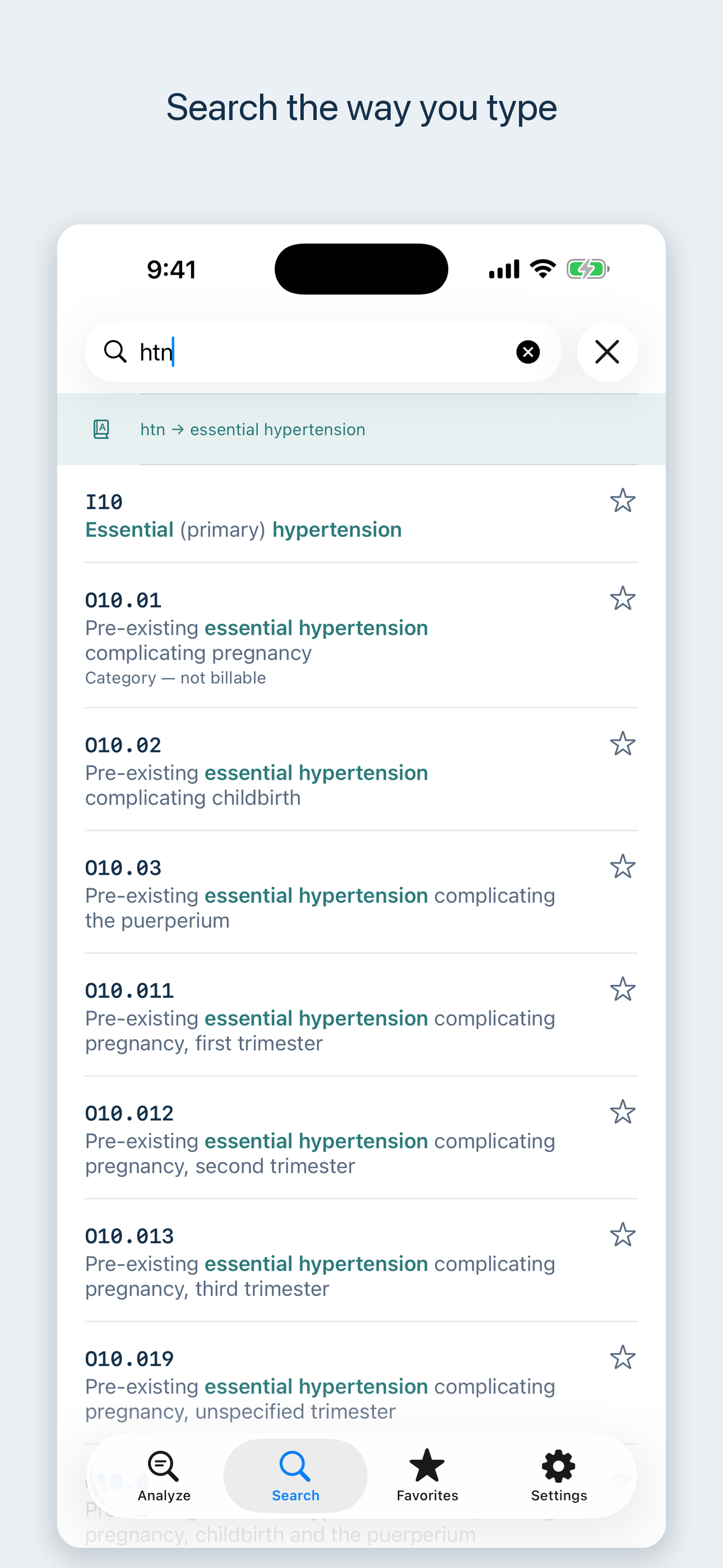 Clinical Coding Copilot screen 4