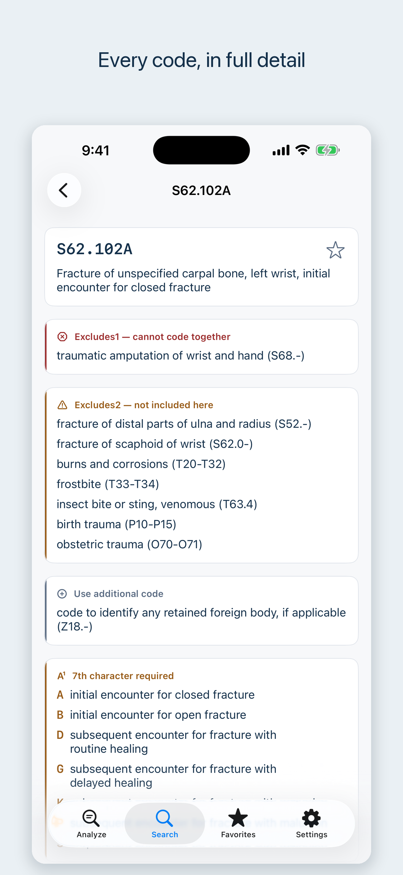 Clinical Coding Copilot screen 5