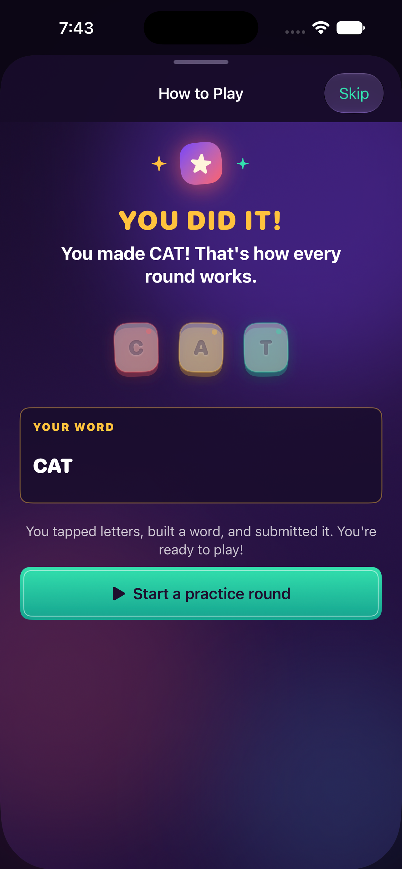 Crownspell: Word Challenge screen 3