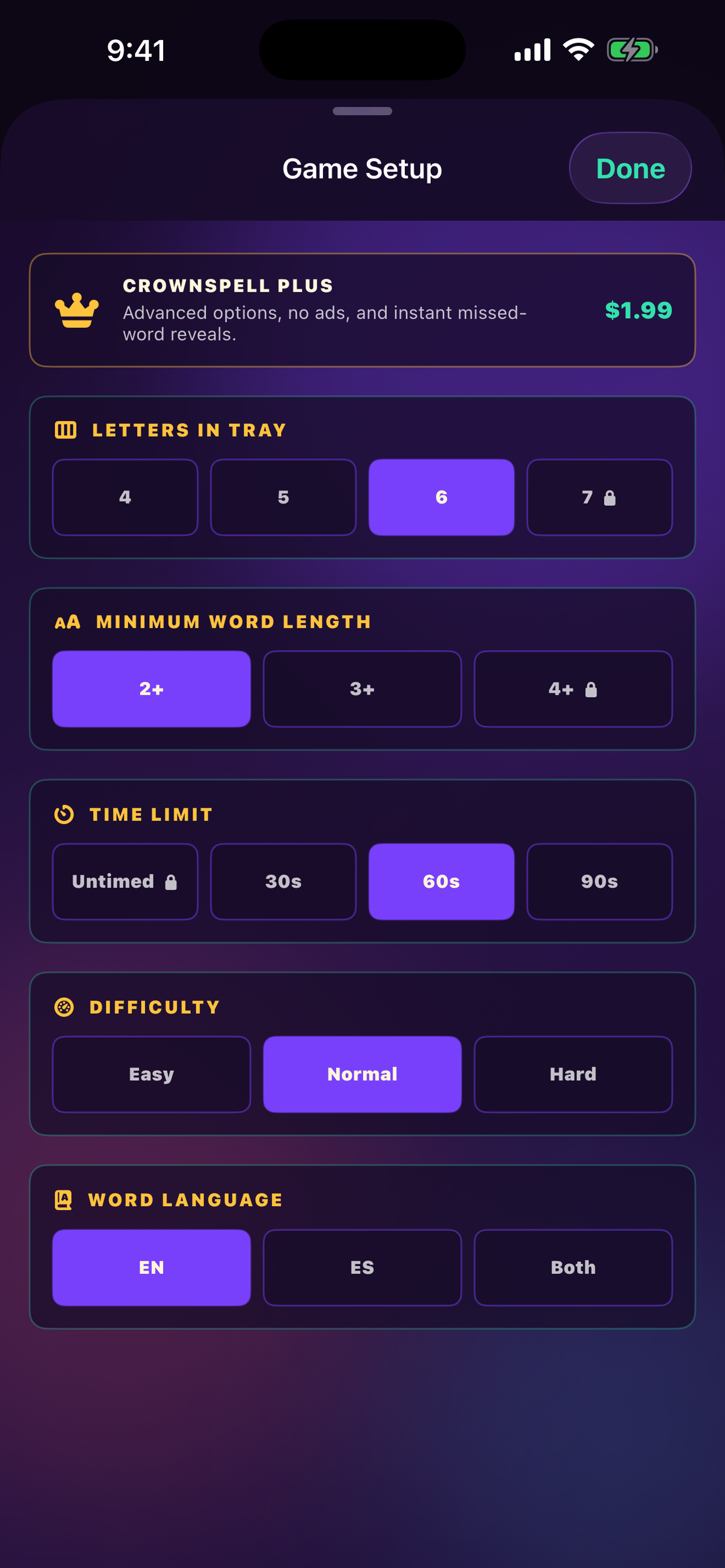 Crownspell: Word Challenge screen 4