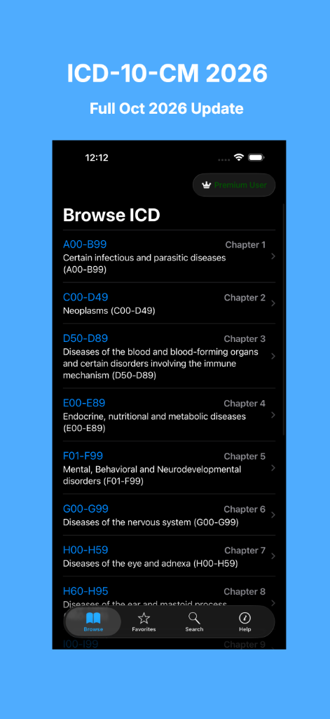 ICD-10-CM 2026: Medical Codes screenshot 2