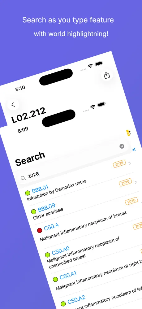 ICD-10 On the Go 2026 screen 2
